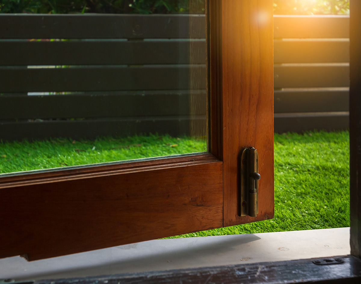 seuil de porte jardin